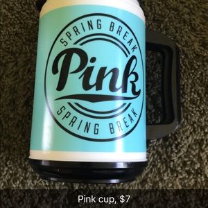 Pink cup